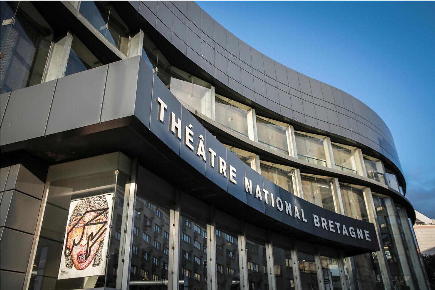 Façade du Théâtre National de Bretagne